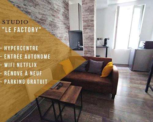 Le Factory - studio industriel Bourges Centre ville