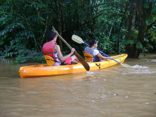 Khách lưu trú tại Ecolodge Luna del Rio