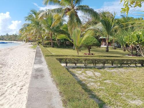 Landskap semula jadi dekat dengan rumah percutian