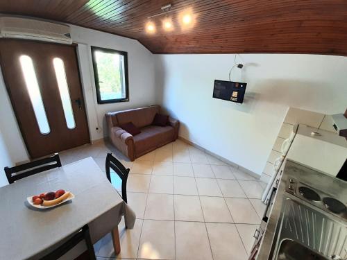 Kuchyňa alebo kuchynka v ubytovaní Apartments by the sea Lumbarda, Korcula - 9236