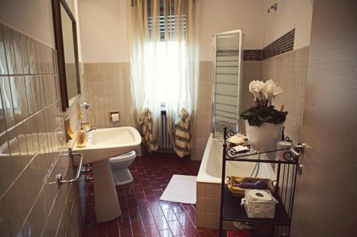 Vonios kambarys apgyvendinimo įstaigoje Residenza Alla Piazzetta