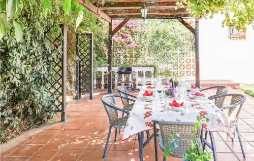 A garden outside Cozy Home In Utrera With Swimming Pool