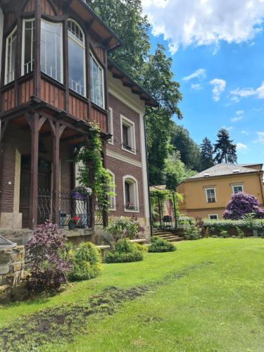 Um jardim em Labský Dvůr