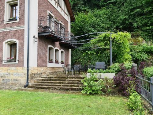 Um jardim em Labský Dvůr