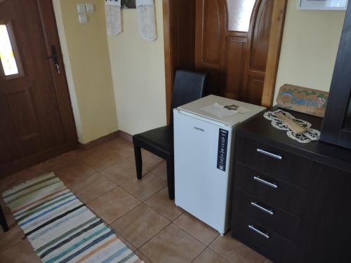 Dapur atau dapur kecil di Pensiunea Ghiță Vasile