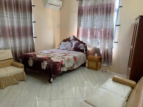 Postel nebo postele na pokoji v ubytování TOOFANVILLA