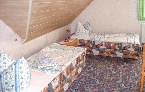Katil atau katil-katil dalam bilik di Nice Apartment In Rankwitz Ot Suckow