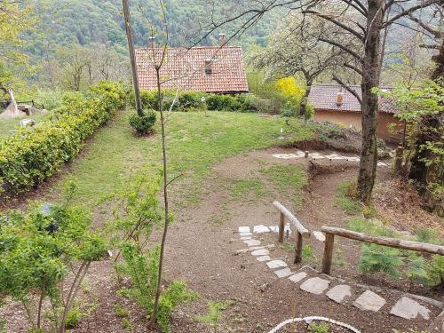 Zahrada ubytování Casa di vacanza in Capriasca ( Lugano )