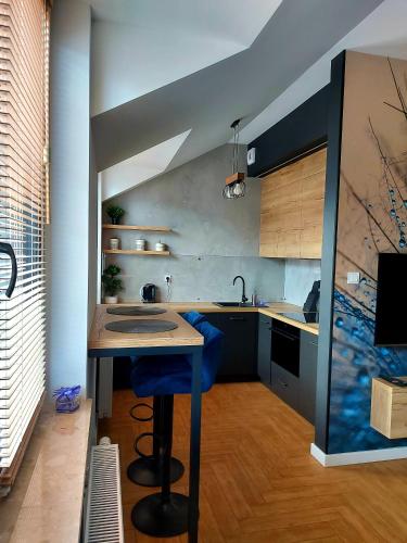 Apartament Hetmanにあるキッチンまたは簡易キッチン