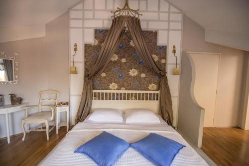 Postel nebo postele na pokoji v ubytování Guesthouse Trajbar Team