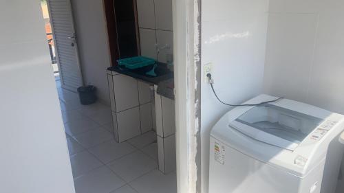 Bilik mandi di Residencial pimenta - aluguel temporada - apto mobiliado