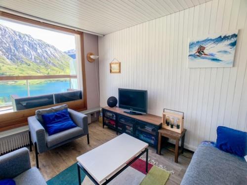 Appartement lumineux proche des pistes avec balcon et wifi à Tignes
