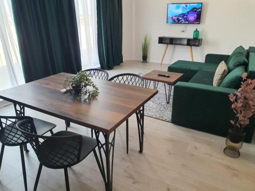 Istumisnurk majutusasutuses Grey Residence Apartments
