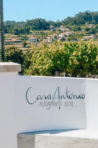 a sign for anaconda amphitheater hospital at Just Like Home - Casa Antonio em Paredes de Coura in Paredes de Coura