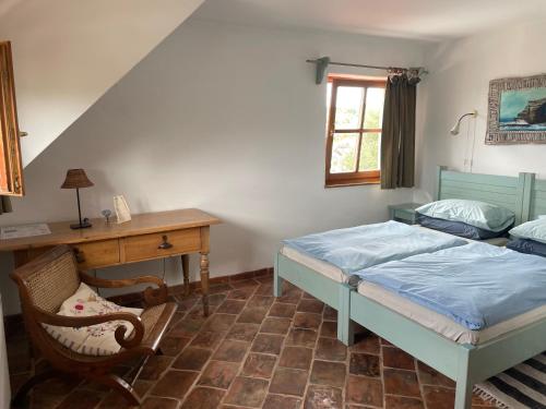 Postel nebo postele na pokoji v ubytování Guesthouse Novak