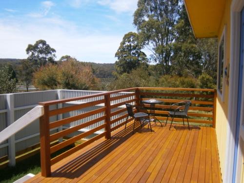 Μπαλκόνι ή βεράντα στο Top of the Lake Holiday Units