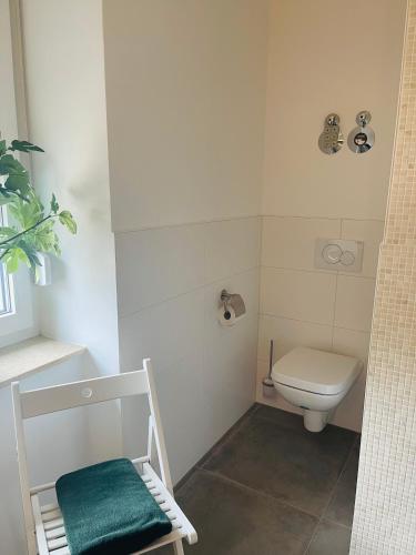 Ένα μπάνιο στο Studio-Apartment Hohe Börde