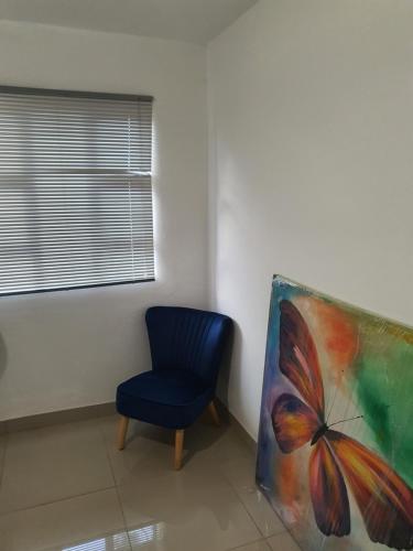 Χώρος καθιστικού στο BF Dlamini Guesthouse