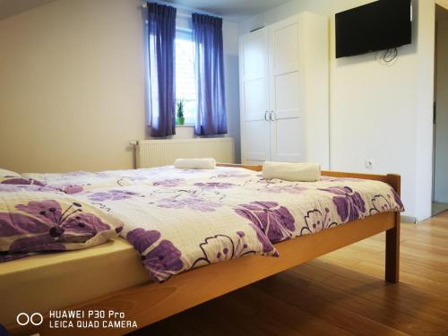 Cama o camas de una habitación en Vila Julija - Apartment & rooms