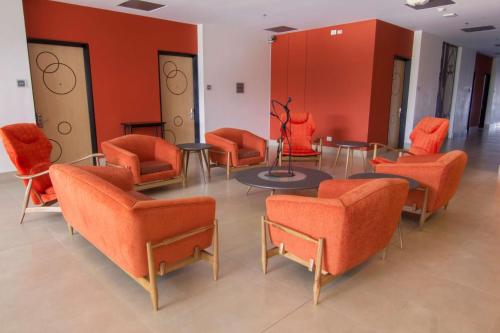 Istumisnurk majutusasutuses Sonesta Hotel Pereira