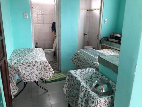 Koupelna v ubytování THE MANSION - BACKPACKERS Near AIRPORT