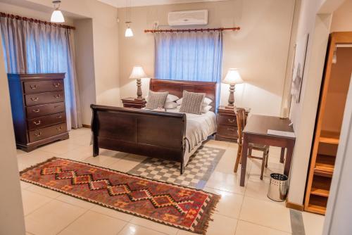 Ruang duduk di Chateau B&B