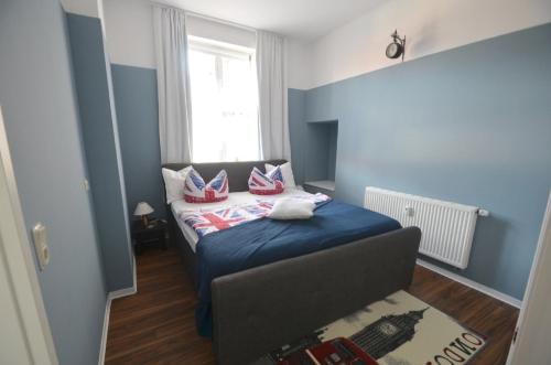 Ένα ή περισσότερα κρεβάτια σε δωμάτιο στο Apartment London