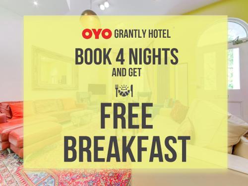 a book nights and get free breakfast in a bedroom at OYO Grantly Hotel in London