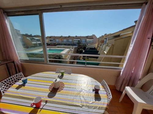 Appartement 2 pièces avec piscine et parking à Marseillan-Plage - FR-1-326-574