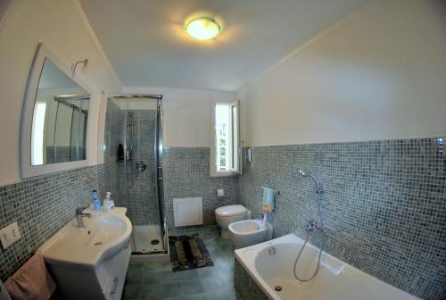 Kupaonica u objektu Villa Ginevra