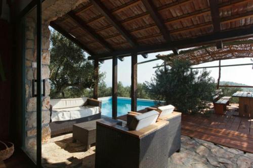 Swimmingpoolen hos eller tæt på Secluded house with a swimming pool Brusje, Hvar - 12493