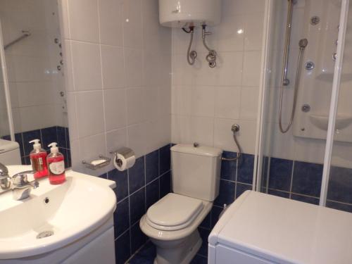 Kúpeľňa v ubytovaní Apartments by the sea Podgora, Makarska - 12669