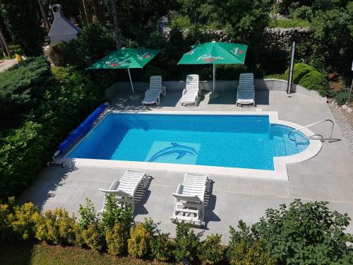 The swimming pool at or close to Apartments with a swimming pool Jadranovo, Crikvenica - 12921