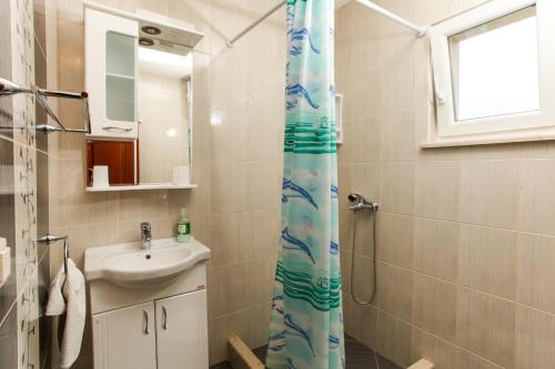 Koupelna v ubytování Apartments by the sea Lopud, Elafiti - 12910
