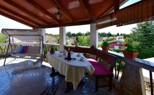 Balkón nebo terasa v ubytování Apartments with parking space Savudrija, Umag - 13589