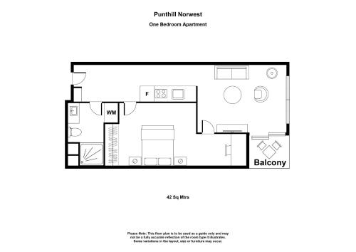 Punthill Norwestの見取り図または間取り図
