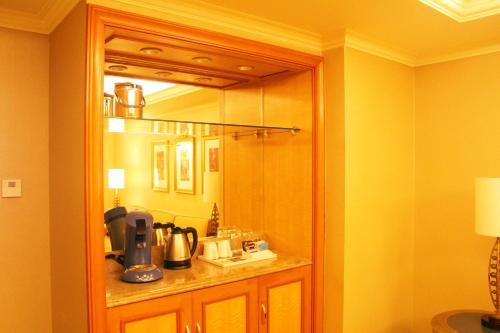 Kemudahan buat kopi dan teh di Air China Boyue Beijing Hotel