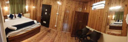 Himalayan Cloud's Homestayにあるベッド