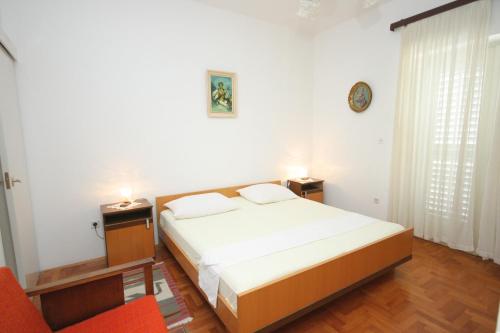 Posteľ alebo postele v izbe v ubytovaní Apartments and rooms by the sea Hvar - 141