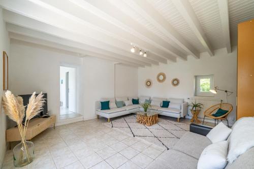 Χώρος καθιστικού στο Domaine Des Coutelleries