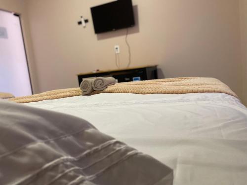 Cama o camas de una habitación en Pousada Amanhecer no Jalapão