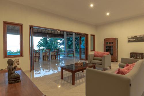 Гостиная зона в The North Cape Beach Villas
