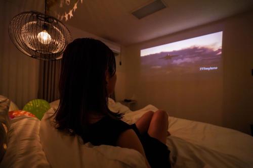 Transit House 5S Terminalにあるテレビまたはエンターテインメントセンター