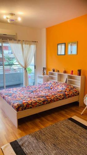 A bed or beds in a room at Modern Studio close to Ave 9 de Julio