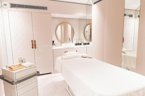 Ένα ή περισσότερα κρεβάτια σε δωμάτιο στο Hotel Bowmann