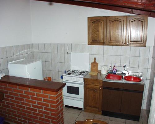 Køkken eller tekøkken på Seaside secluded apartments Cove Dumboka bay - Dumboka (Dugi otok) - 395