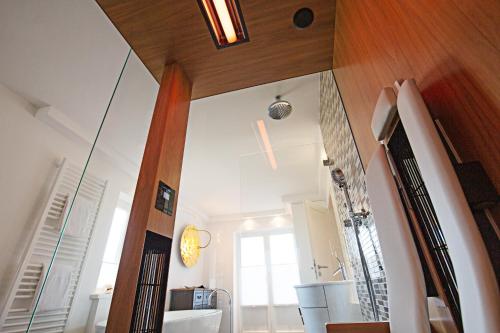 Koupelna v ubytování Acht Ahoi