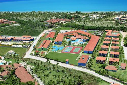 an aerial view of a resort at Portobello Park Hotel in Porto Seguro