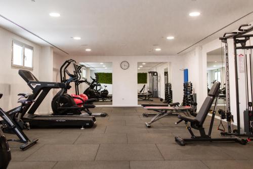 Fitness centrum a/nebo fitness zařízení v ubytování Gran Sagitario