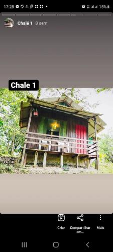 a screenshot of a picture of a building at Pousada Amazônia Encantada in Iranduba